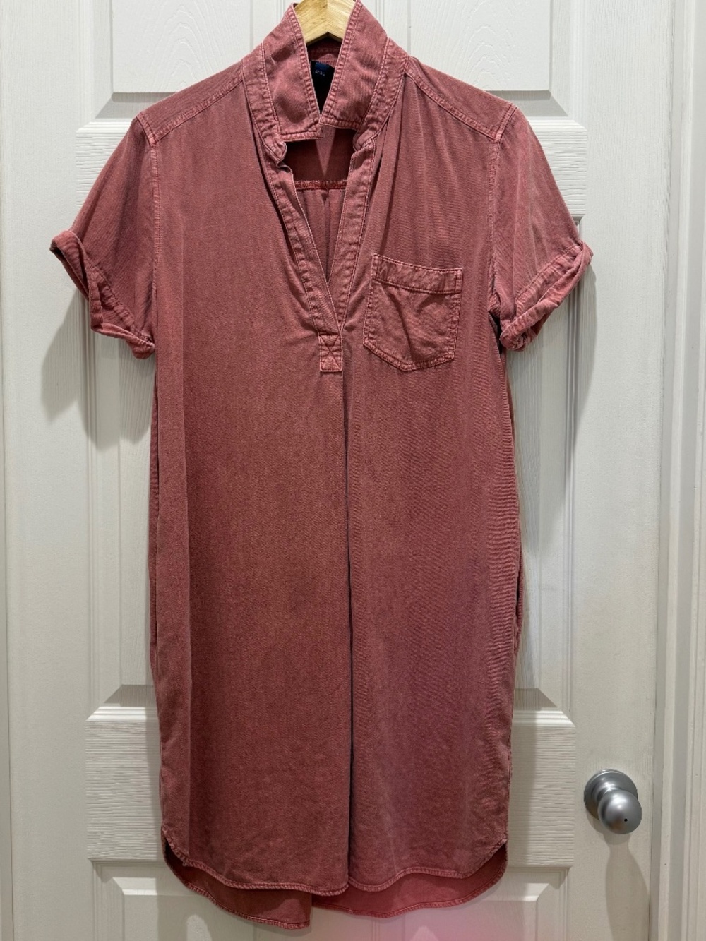 GAP Denim Popover Dress, Size M